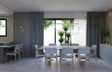 Imagem 6: CASA com 3 dormitórios à venda por R$ 1.288.186,94 no bairro Santa Felicidade...