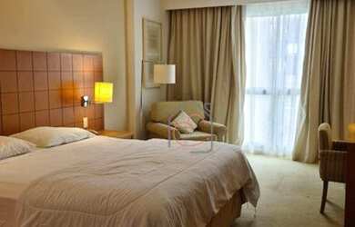 Imagem: O studio possui 1 Dormitório, 1 Banheiro, 1 Vaga na garagem