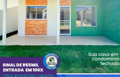 Imagem: A casa possui 2 Dormitórios, 1 Banheiro, 53m² de Área e
