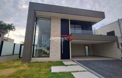 Imagem: A casa em condomínio possui 4 Dormitórios, 5 Banheiros, 4