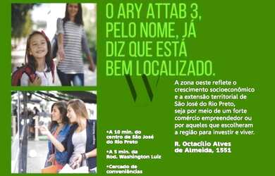 Imagem: O terreno está localizado em São José do Rio Preto, SP à