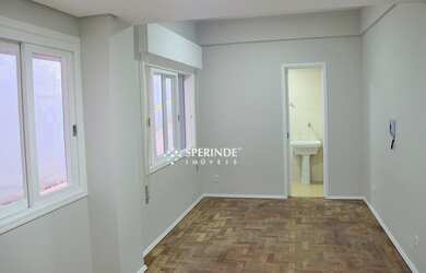 Imagem: A kitnet possui 1 Dormitório, 1 Banheiro, 35m² de Área e