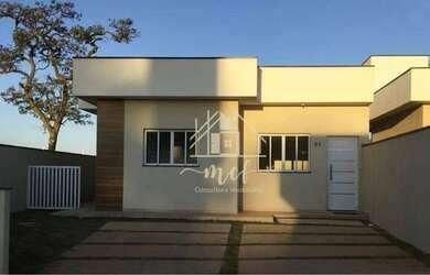 Imagem: A casa em condomínio possui 3 Dormitórios, 2 Banheiros, 2