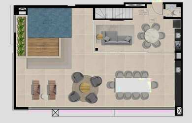 Imagem 14: APARTAMENTO com 3 dormitórios à venda por R$ 1.107.000,00 no bairro Campo Comprido - CURIT