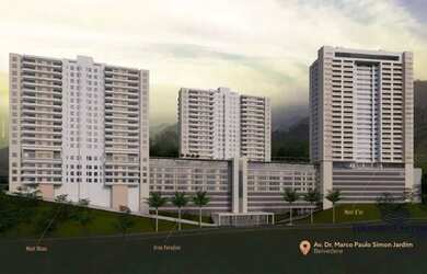 Imagem: O apartamento possui 3 Dormitórios, 3 Banheiros, 2 Vagas na