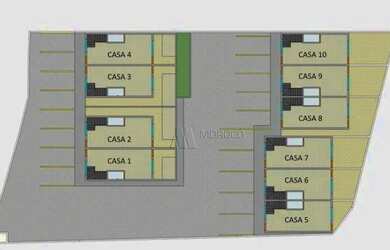 Imagem 10: Sobrado com 2 suítes - 77 m² - venda por R$ 252.300 ou aluguel por R$ 1.500/mês - Marmelei