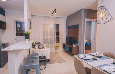 Imagem: O apartamento possui 3 Dormitórios, 2 Banheiros, 2 Vagas na