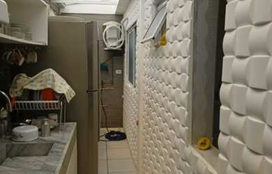 Imagem: A casa em condomínio possui 2 Dormitórios, 2 Banheiros, 1