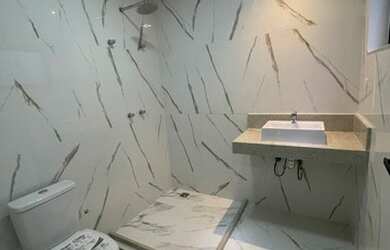 Imagem: A casa em condomínio possui 3 Dormitórios, 3 Banheiros, 2