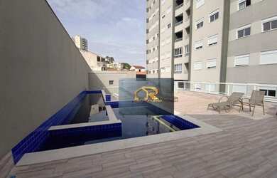 Imagem: O apartamento possui 2 Dormitórios, 2 Banheiros, 2 Vagas na