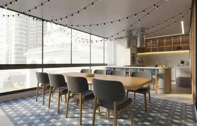 Imagem: O apartamento possui 4 Dormitórios, 4 Banheiros, 3 Vagas na