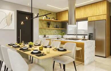 Imagem 2: Casa com 3 suítes e espaço gourmet com churrasqueira no Seminário em...