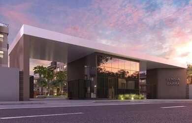 Imagem: O apartamento na cobertura possui 3 Dormitórios, 3 Banheiros