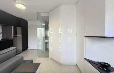 Imagem: O apartamento possui 1 Dormitório, 1 Banheiro, 29m² de Área