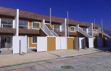 Imagem: A casa possui 2 Dormitórios, 1 Banheiro, 1 Vaga na garagem