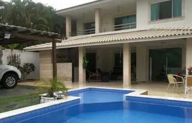 Imagem: A casa em condomínio possui 4 Dormitórios, 5 Banheiros, 4