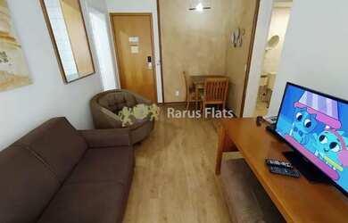 Imagem: O studio possui 2 Dormitórios, 1 Banheiro, 2 Vagas na garagem