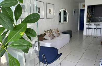 Imagem 2: Loft vista deslumbrante. Imóvel mobiliado, Varanda, 1 Banheiroe1 Dormitório