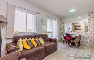 Imagem: O apartamento possui 3 Dormitórios, 2 Banheiros, 1 Vaga na