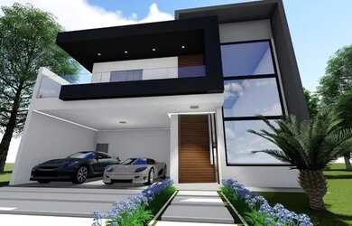 Imagem: A casa em condomínio possui 3 Dormitórios, 4 Banheiros, 2