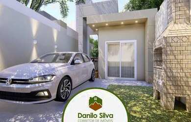 Imagem: A casa possui 3 Dormitórios, 1 Banheiro, 1 Vaga na garagem