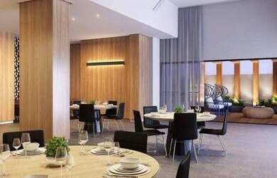 Imagem: O apartamento na cobertura possui 4 Dormitórios, 2 Banheiros