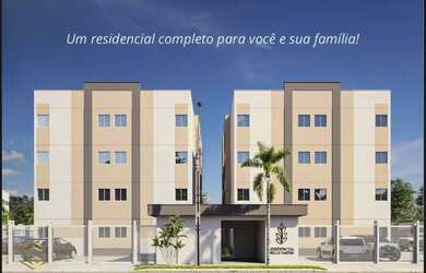 Imagem: O apartamento possui 2 Dormitórios, 1 Banheiro, 1 Vaga na garagem