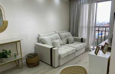 Imagem: O apartamento possui 3 Dormitórios, 1 Banheiro, 1 Vaga na garagem