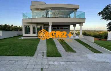 Imagem: A casa em condomínio possui 4 Dormitórios, 5 Banheiros, 2