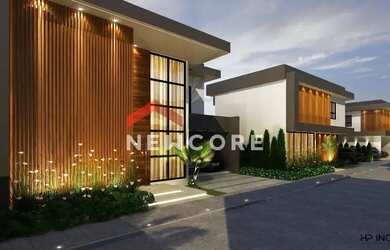 Imagem: A casa em condomínio possui 3 Dormitórios, 4 Banheiros, 2