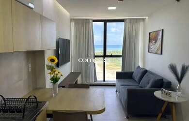 Imagem: O apartamento possui 1 Dormitório, 1 Banheiro, 1 Vaga na garagem