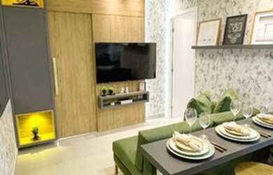 Imagem: O apartamento possui 2 Dormitórios, 2 Banheiros, 1 Vaga na