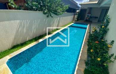 Imagem: A casa em condomínio possui 3 Dormitórios, 5 Banheiros, 4