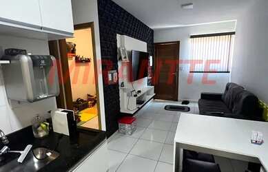 Imagem: O apartamento possui 2 Dormitórios, 1 Banheiro, 1 Vaga na garagem