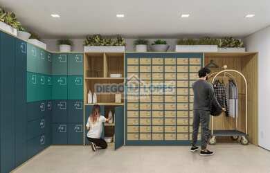 Imagem 2: Duplex em Curitiba. 109m² de Área, 2 Vagas na garageme2 Dormitórios