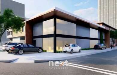 Imagem: A casa possui 1 Dormitório, 3 Banheiros, 5 Vagas na garagem