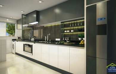 Imagem: O apartamento possui 2 Dormitórios, 2 Banheiros, 1 Vaga na