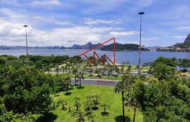 Imagem 2: 4 quartos, varandão, 2 vagas e vista 180º deslumbrante Aterro Flamengo