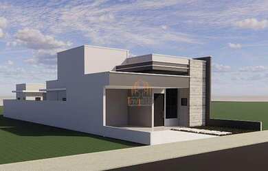 Imagem: A casa em condomínio possui 3 Dormitórios, 3 Banheiros, 2