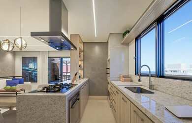 Imagem 13: Cobertura duplex 04 dormitórios sendo 02 suítes 01 vaga de garagem Caiobá