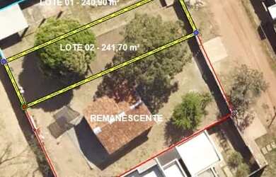 Imagem: O terreno possui 240m² de Área e está localizado em Ribeirão