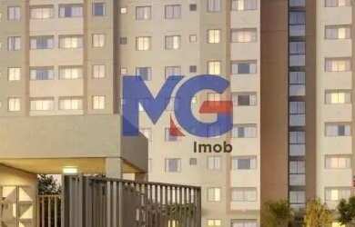 Imagem: O apartamento possui 2 Dormitórios, 1 Banheiro, 1 Vaga na garagem