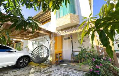 Imagem: A casa em condomínio possui 3 Dormitórios, 4 Banheiros, 1