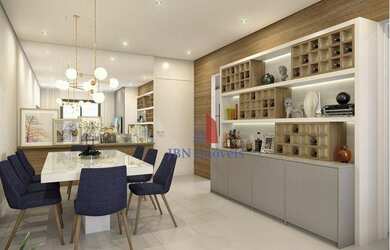 Imagem: O apartamento possui 2 Dormitórios, 2 Banheiros, 2 Vagas na