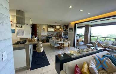 Imagem: O apartamento na cobertura possui 4 Dormitórios, 3 Banheiros