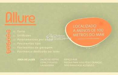 Imagem 3: Allure Residence. 59m² de Área, 2 Vagas na garageme2 Dormitórios