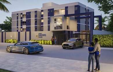 Imagem: O apartamento possui 2 Dormitórios, 1 Banheiro, 1 Vaga na garagem