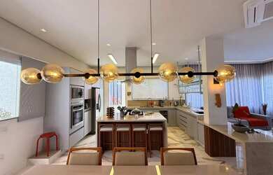 Imagem 11: ESPETÁCULO DE CASA ALTO PADRÃO 4 SUÍTES E ESCRITÓRIO TOTALMENTE MOBILIADA PISCINA ALPHAVIL