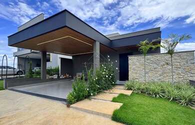 Imagem: A casa em condomínio possui 3 Dormitórios, 5 Banheiros, 2