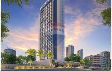 Imagem: O apartamento possui 1 Dormitório, 1 Banheiro, 1 Vaga na garagem